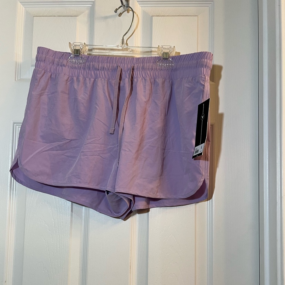 💐 NWT Velocity Purple Athletic Shorts Lightweight Moisture-Wicking size large